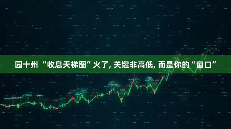 园十州 “收息天梯图”火了, 关键非高低, 而是你的“窗口”
