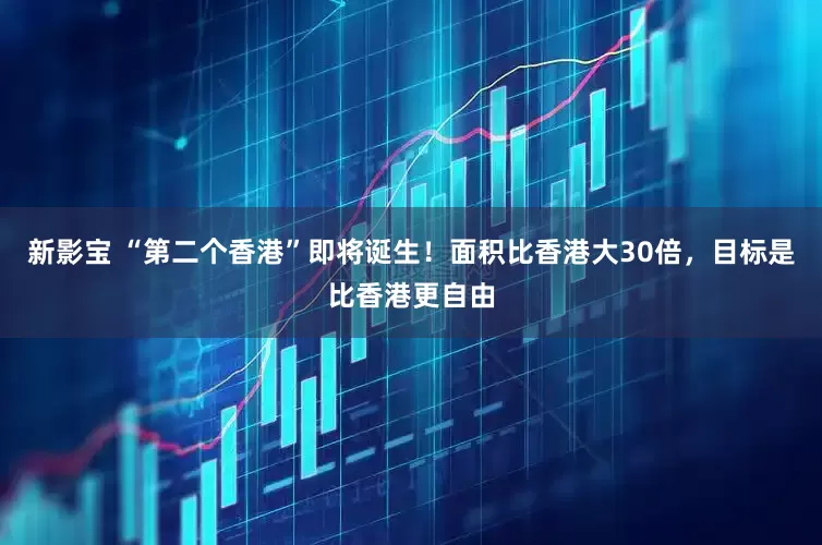 新影宝 “第二个香港”即将诞生！面积比香港大30倍，目标是比香港更自由